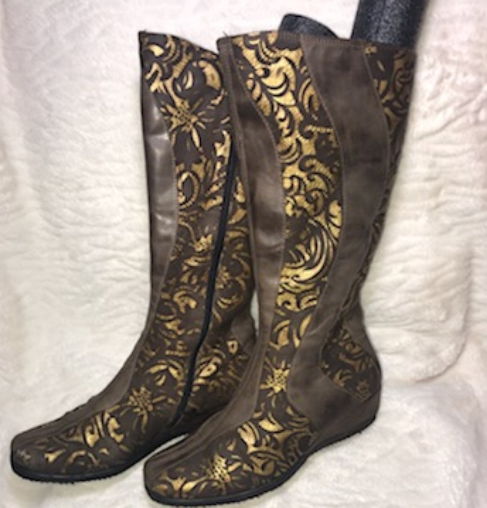 Ecco tall boots.